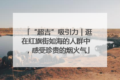 “超吉”吸引力｜逛在红旗街如海的人群中，感受珍贵的烟火气