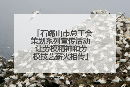 石嘴山市总工会策划系列宣传活动 让劳模精神和劳模技艺薪火相传