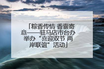 粽香传情 香囊寄意——驻马店市台办举办“喜迎双节 两岸联谊”活动