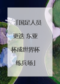 国足人员更迭 东亚杯成世界杯练兵场