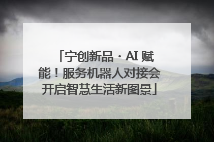宁创新品・AI 赋能！服务机器人对接会开启智慧生活新图景