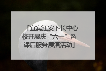 宜宾江安下长中心校开展庆“六一”暨课后服务展演活动