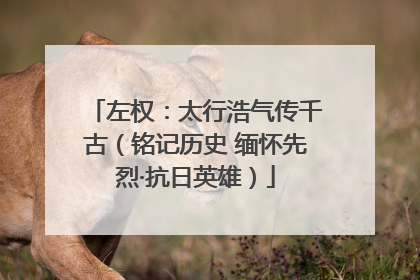 左权：太行浩气传千古（铭记历史 缅怀先烈·抗日英雄）