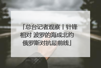 总台记者观察丨针锋相对 波罗的海成北约俄罗斯对抗最前线