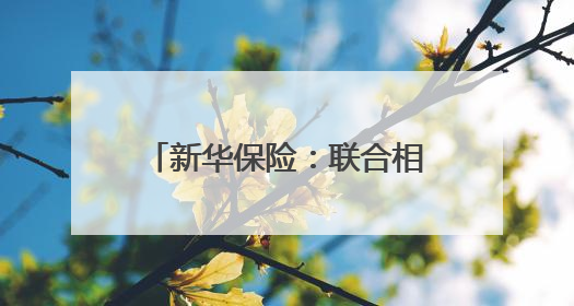 新华保险：联合相关机构参与发起设立行业首支私募证券基金，基金二期200亿元已募集完毕