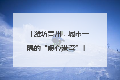 潍坊青州：城市一隅的“暖心港湾”