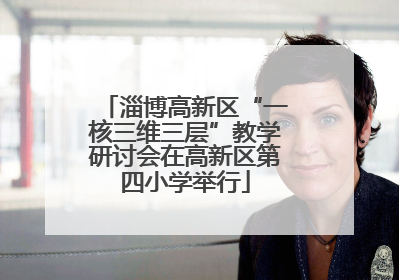 淄博高新区“一核三维三层”教学研讨会在高新区第四小学举行