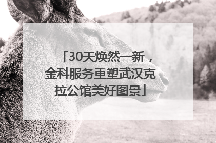 30天焕然一新，金科服务重塑武汉克拉公馆美好图景